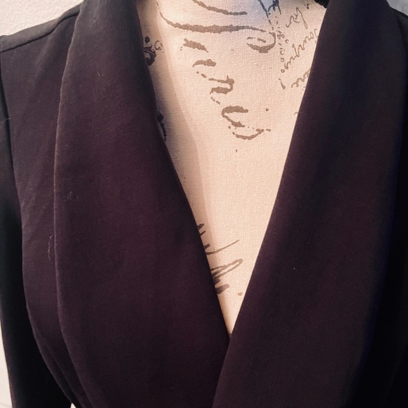 41 Hawthorn black open front shawl collar blazer - ponte knit. Size 1X. - Picture 2 of 2